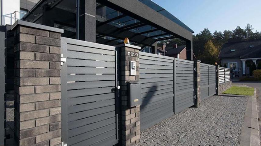 ворота с калиткой в Прохладном